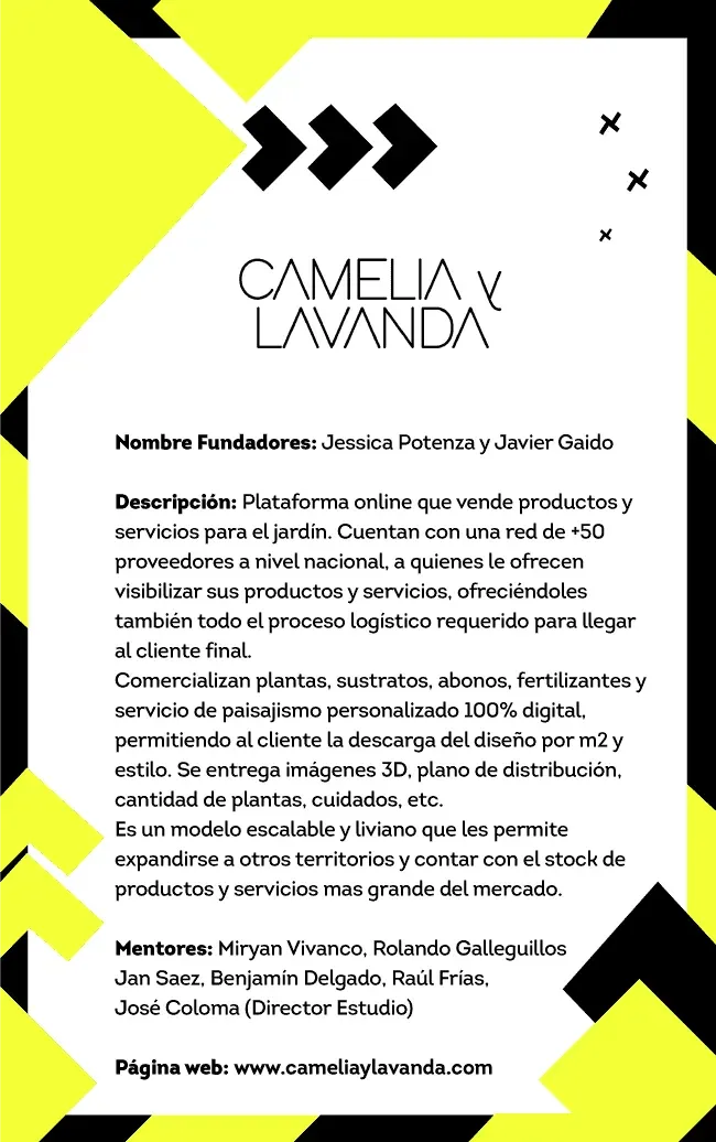 Ficha de Camelia y Lavanda