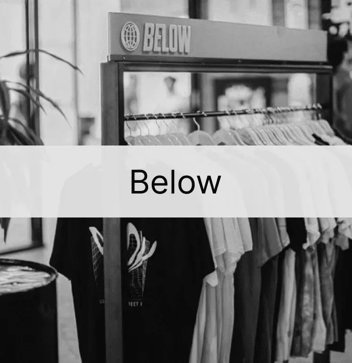 Below