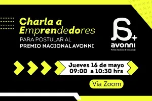 Charla a emprendedores para postular al Premio Avonni