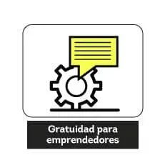 Gratuidad para emprendedores