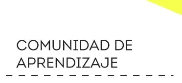Comunidad de aprendizaje