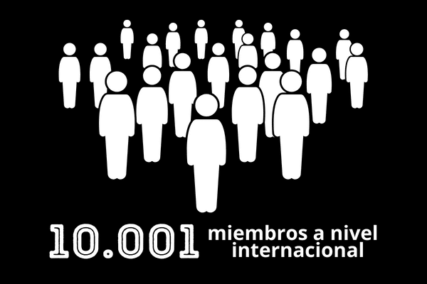 10.001 miembros